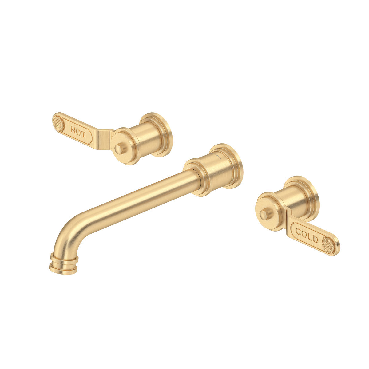 Perrin & Rowe Armstrong Wall Mount Lavatory Faucet Trim Only - Lever Handle