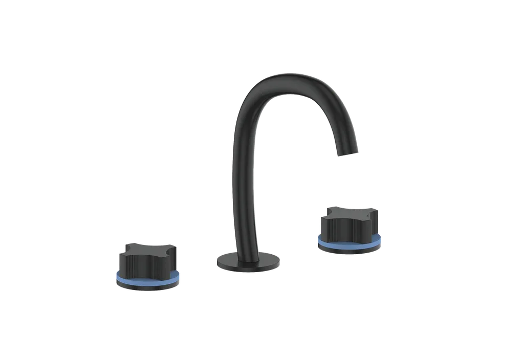 Vogt Mond 8" C.C. Lavatory Faucet With Pop-Up Drain - Crescent Handle - BF.M2.1331