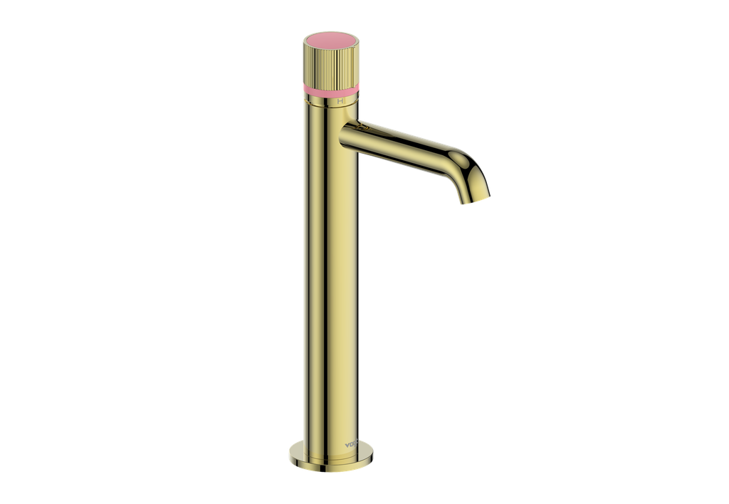 Vogt Mond Vessel Sink Faucet - Brushed Gold