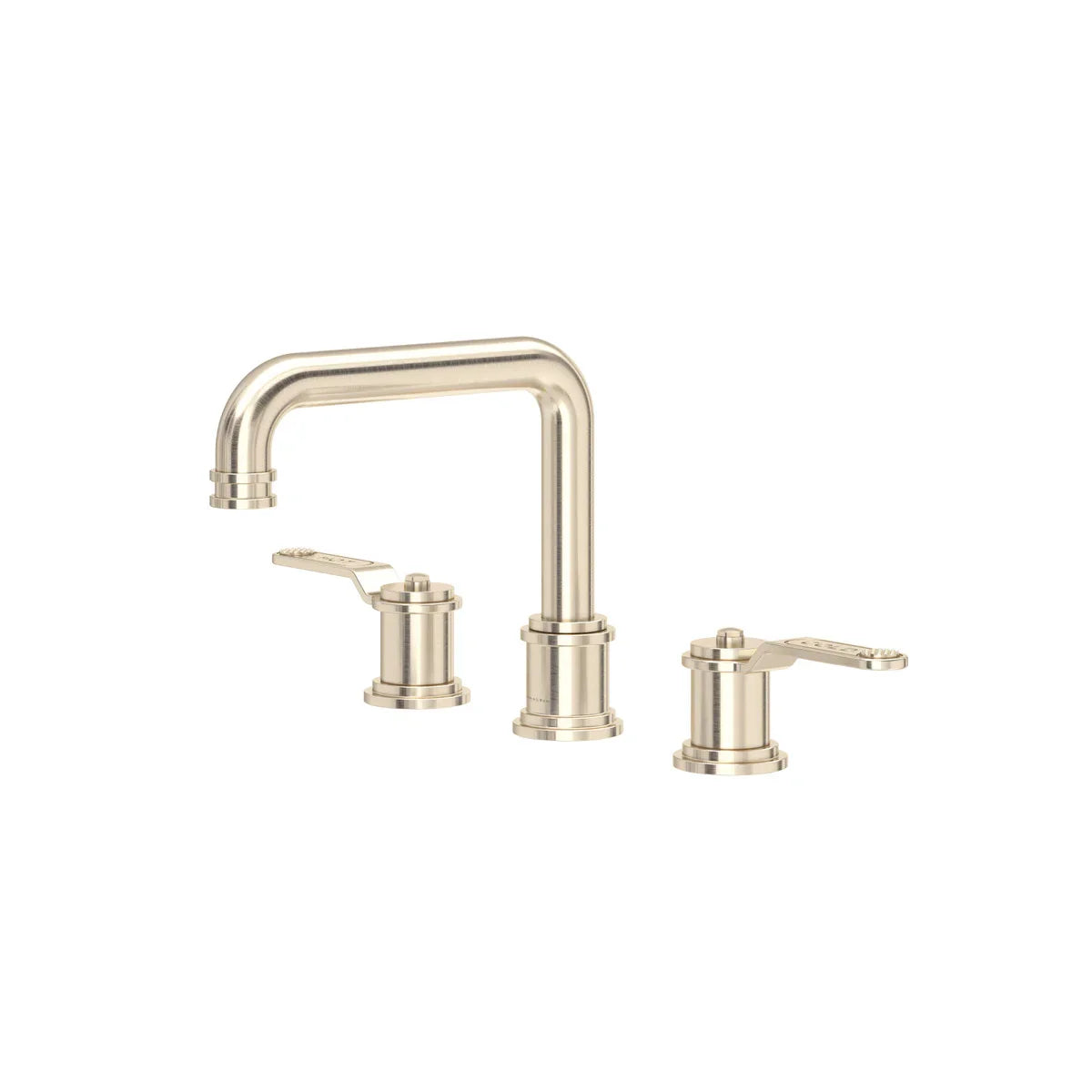 Perrin & Rowe Armstrong Widespread Lavatory Faucet With U-Spout & Push Drain