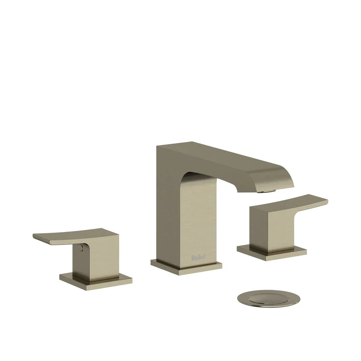 Riobel Zendo Widespread Lavatory Faucet with Push Drain 1.2 GPM