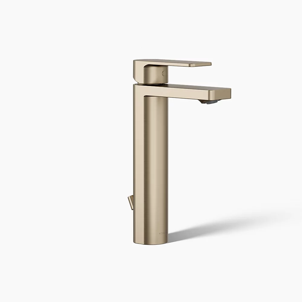 Kohler Parallel Tall Single-Handle Bathroom Sink Faucet, 1.2 GPM