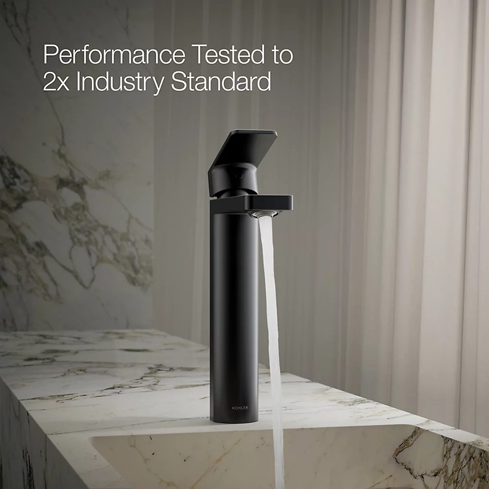 Kohler Parallel Tall Single-Handle Bathroom Sink Faucet, 1.2 GPM