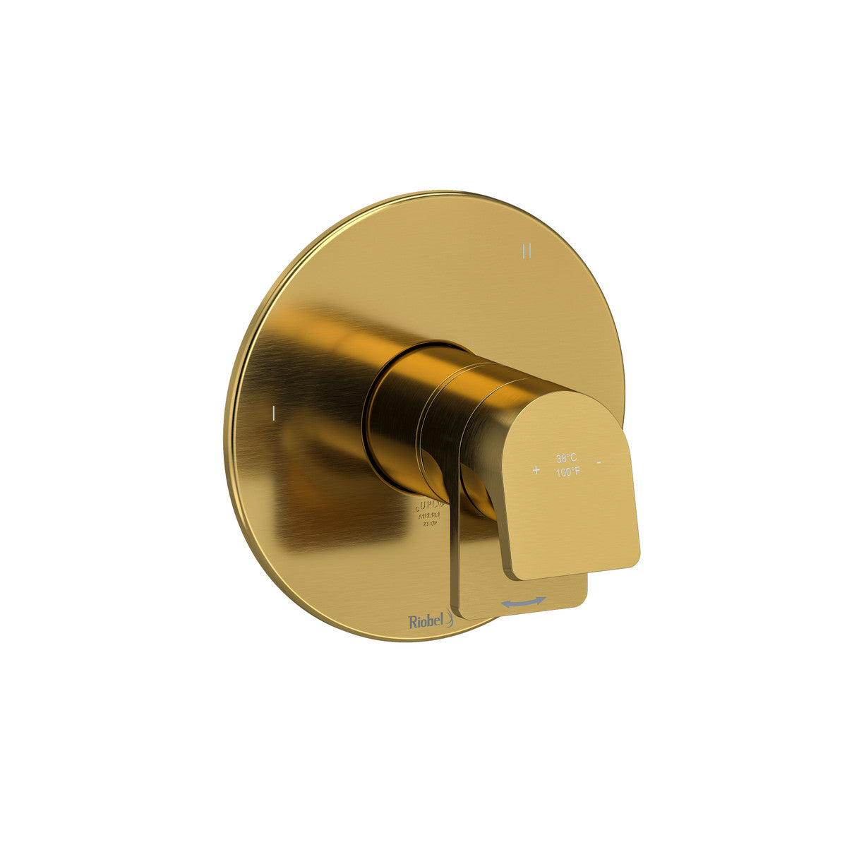 Riobel Ode 1/2" Therm & Pressure Balance Trim With 5 Functions (Share) - TOD45