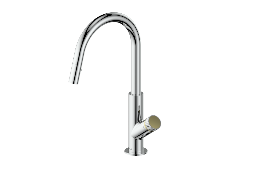 Vogt Mond 16" Kitchen Faucet in Chrome, KF.16M1.1504.CC