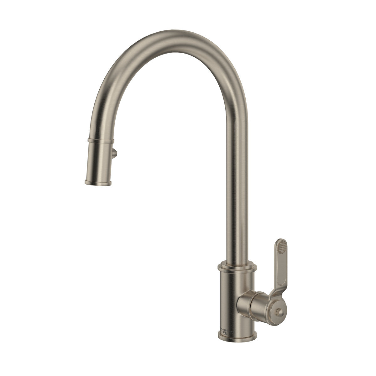 Perrin & Rowe Armstrong Pull-Down Kitchen Faucet With C-Spout Dual Spray 1.8 GPM