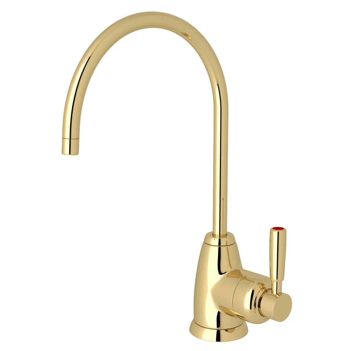 Perrin & Rowe Holborn Hot Water Faucet with C-Spout