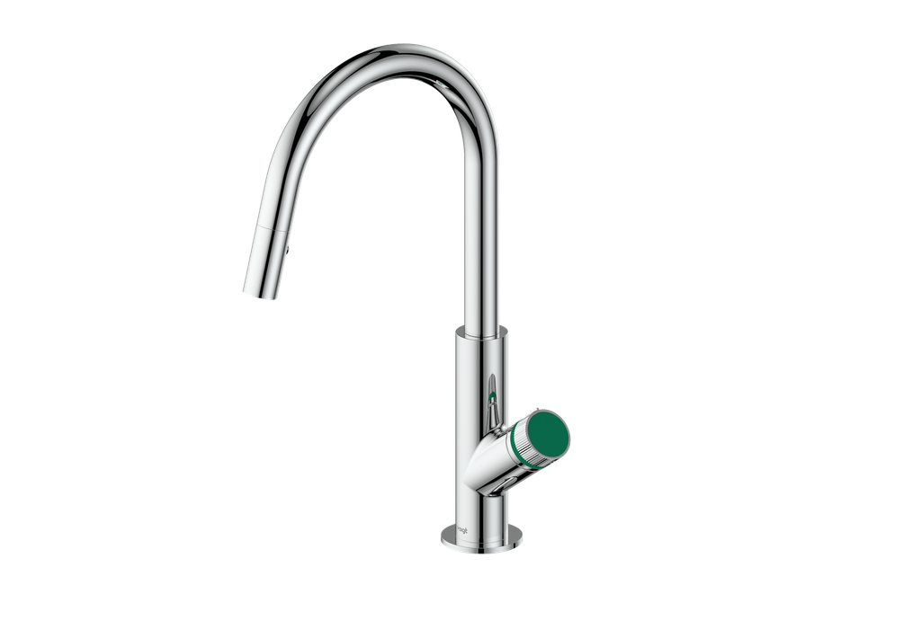 Vogt Mond 16" Kitchen Faucet in Chrome, KF.16M1.1504.CC