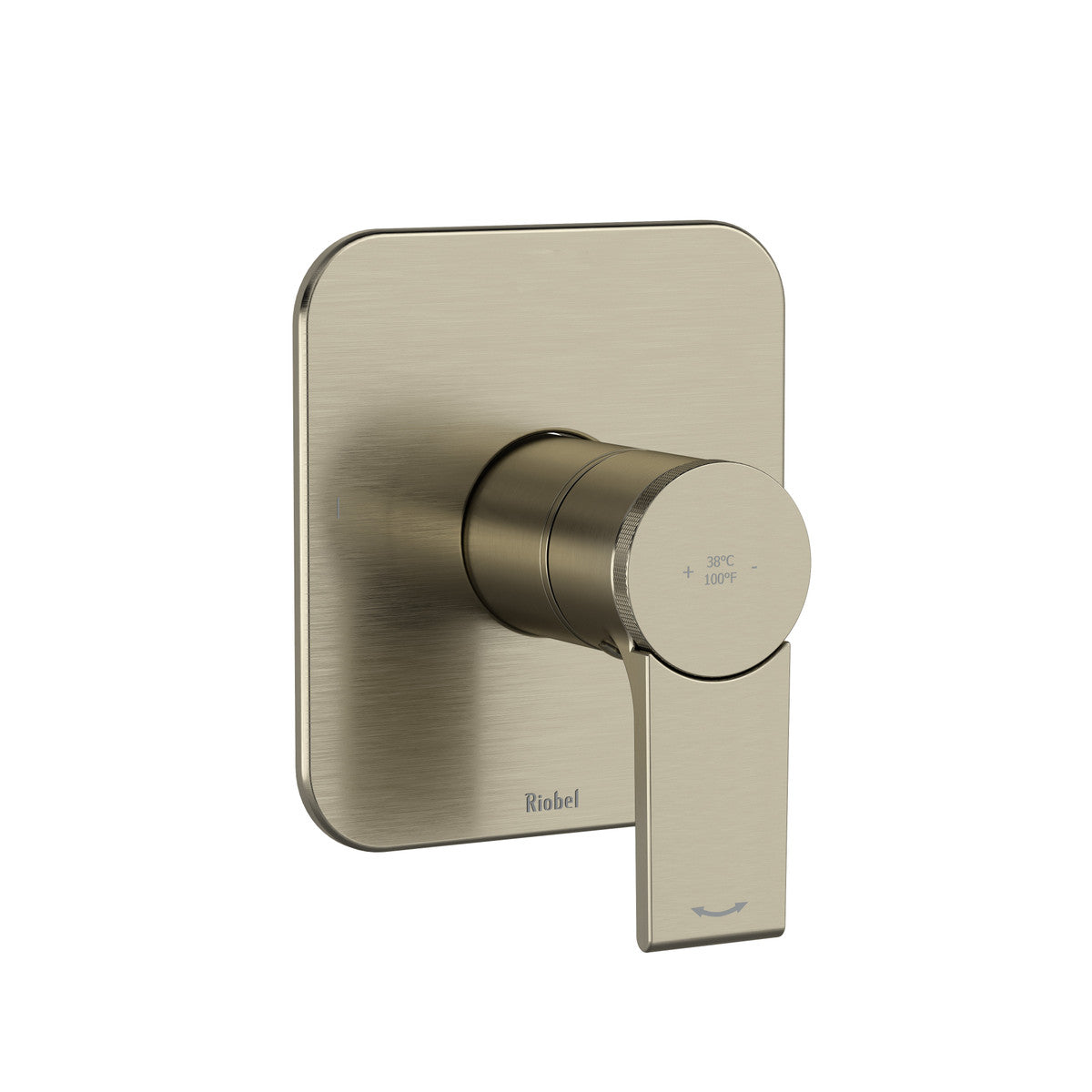 Riobel Fresk Garniture thermostatique et compensatrice de pression 1/2 po avec 2 fonctions (non partagées) - TFR44