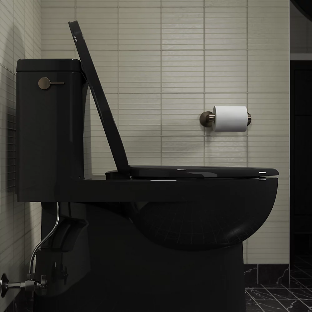 Kohler Impro ReadyLatch Quiet-Close Elongated Toilet Seat - K-26801-0