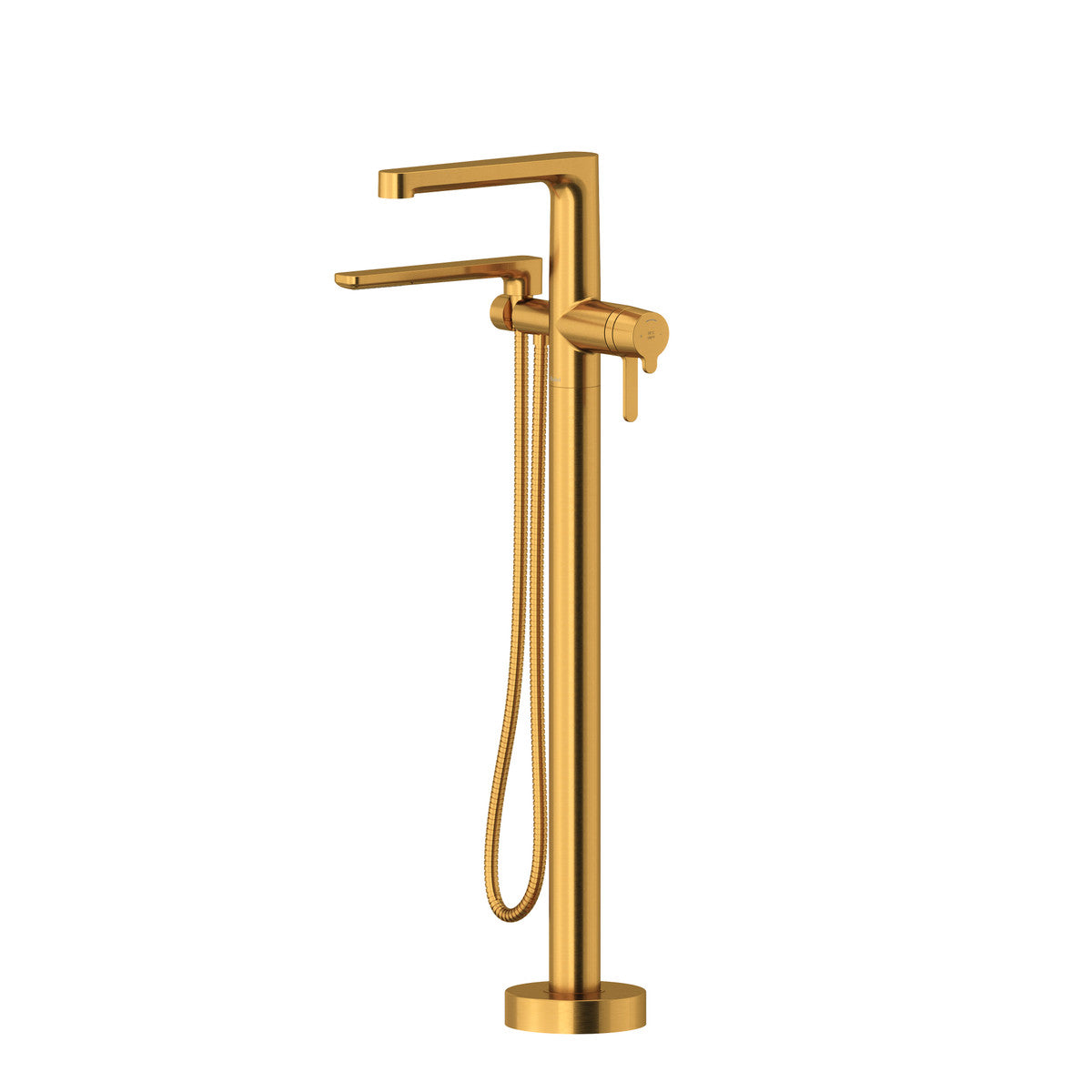 Riobel Nibi Thermostatic Single Hole Floor Mount Tub Filler Trim - TNB39