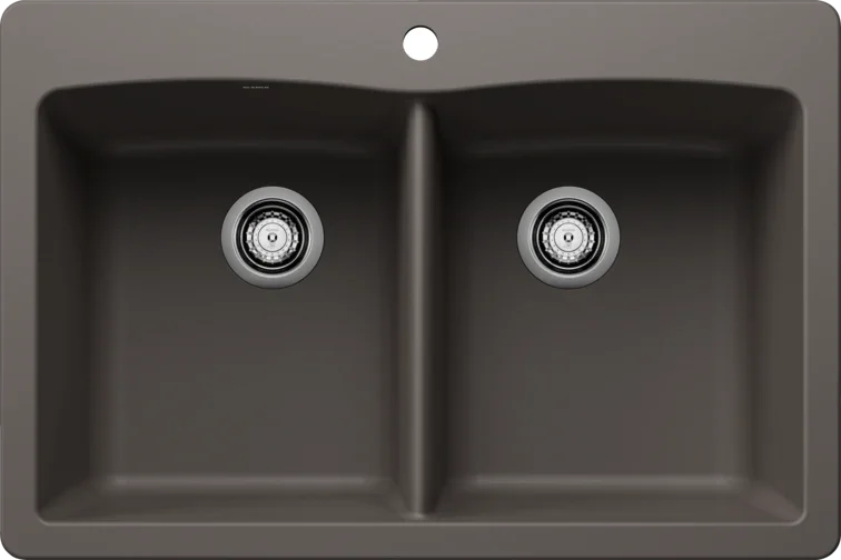 Blanco Diamond 210 Silgranit Dual Mount Kitchen Sink