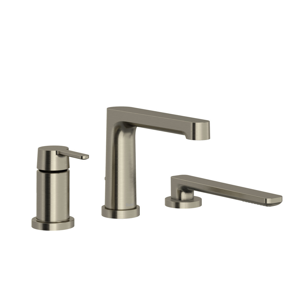 Riobel Nibi 3-Hole Pressure Balance Deck Mount Tub Filler Trim - TNB16