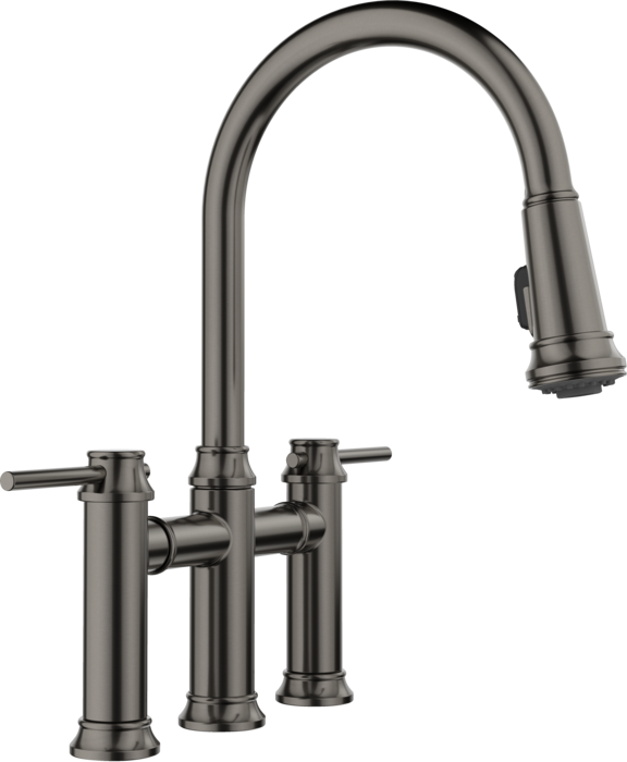 Blanco Empressa Pull-Down Bridge Kitchen Faucet 1.5 GPM