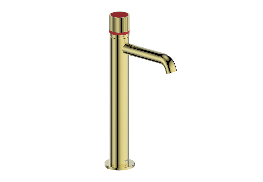 Vogt Mond Vessel Sink Faucet - Brushed Gold