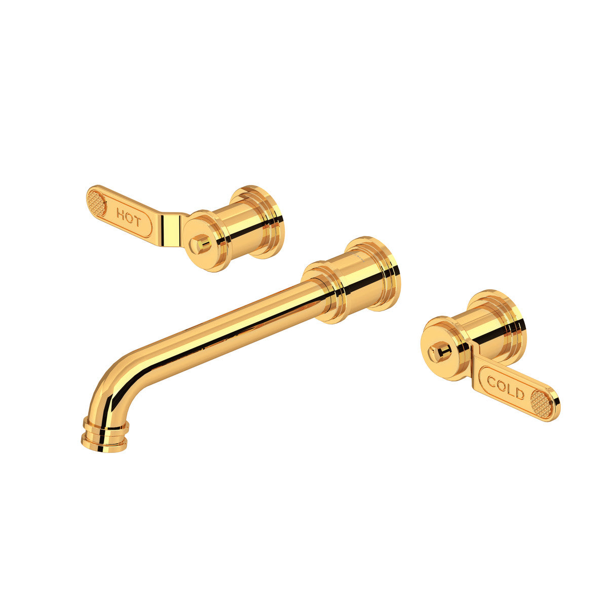 Perrin & Rowe Armstrong Wall Mount Lavatory Faucet Trim Only - Lever Handle