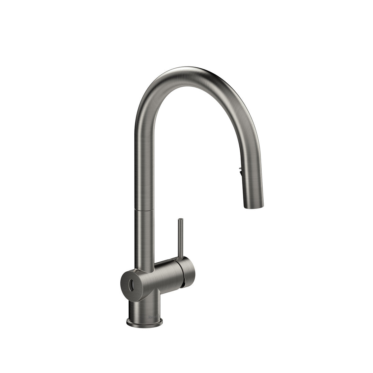 Riobel Azure Pull-Down Touchless Kitchen Faucet With C-Spout Dual Spray 1.5 GPM