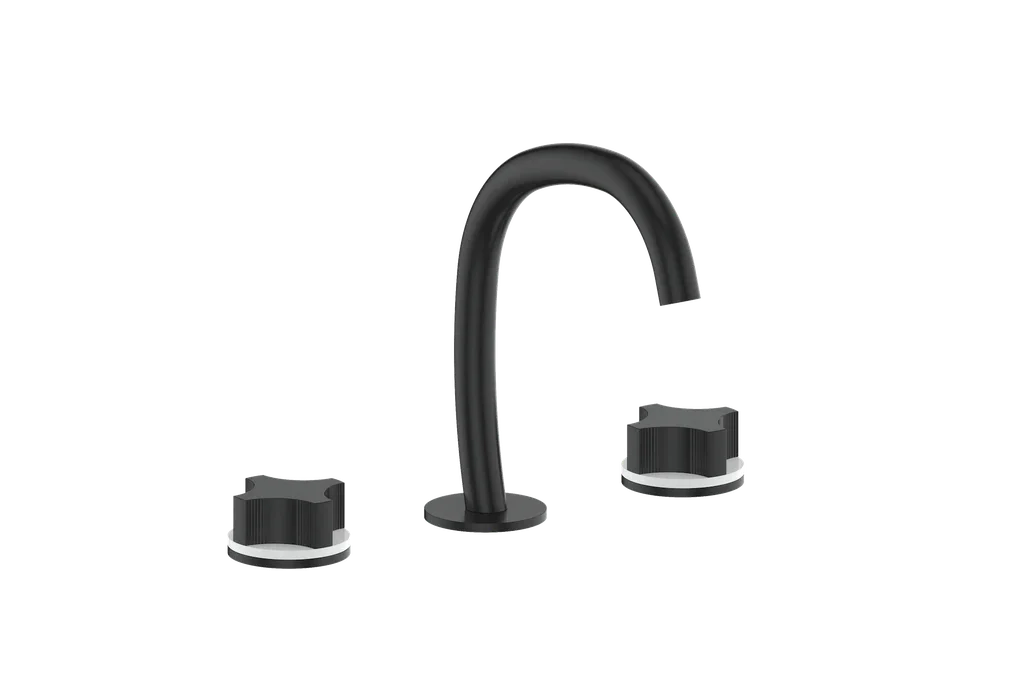 Vogt Mond 8" C.C. Lavatory Faucet With Pop-Up Drain - Crescent Handle - BF.M2.1331