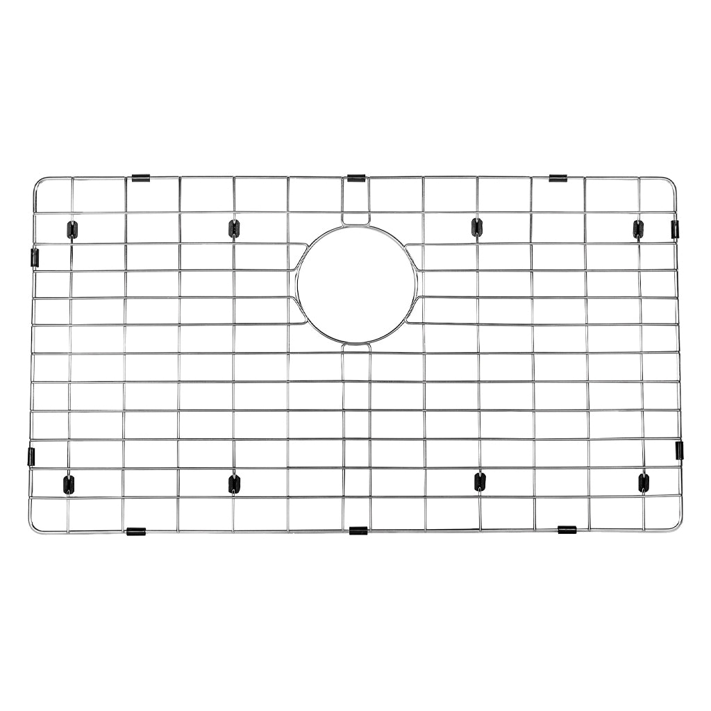 Vogt Wolfsberg 16-Gauge Zero-Radius Undermount Stainless Steel Kitchen Sink with Bottom Grid - KS.3218.W16Z-64