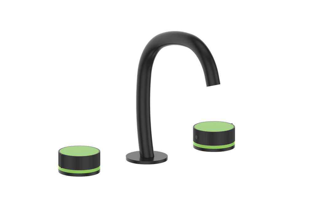 Vogt Mond 8" C.C. Lavatory Faucet With Pop-Up Drain - Moon Handle - BF.M1.1331
