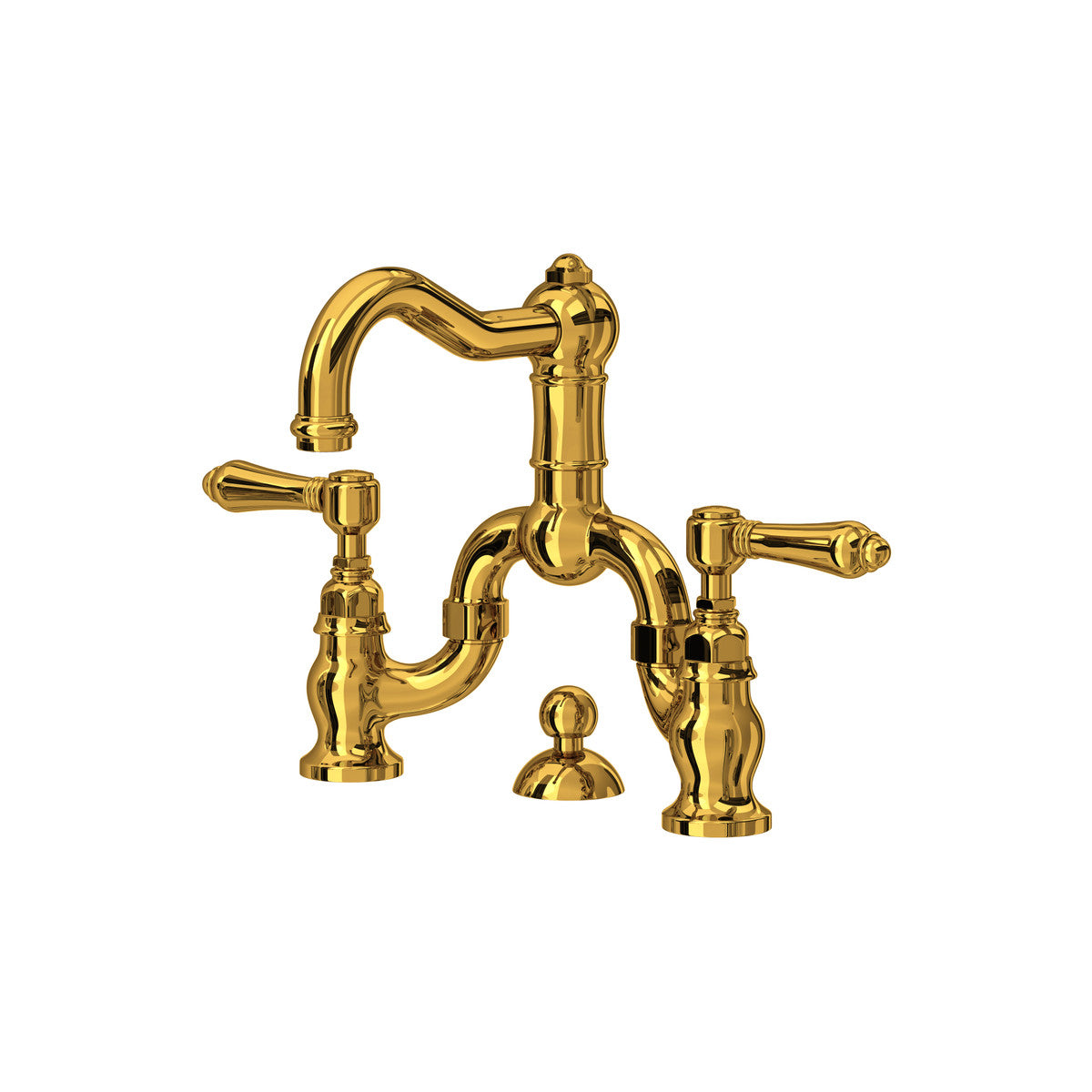 Rohl Acqui Bridge Lavatory Faucet Lever Handles - A1419LM-2