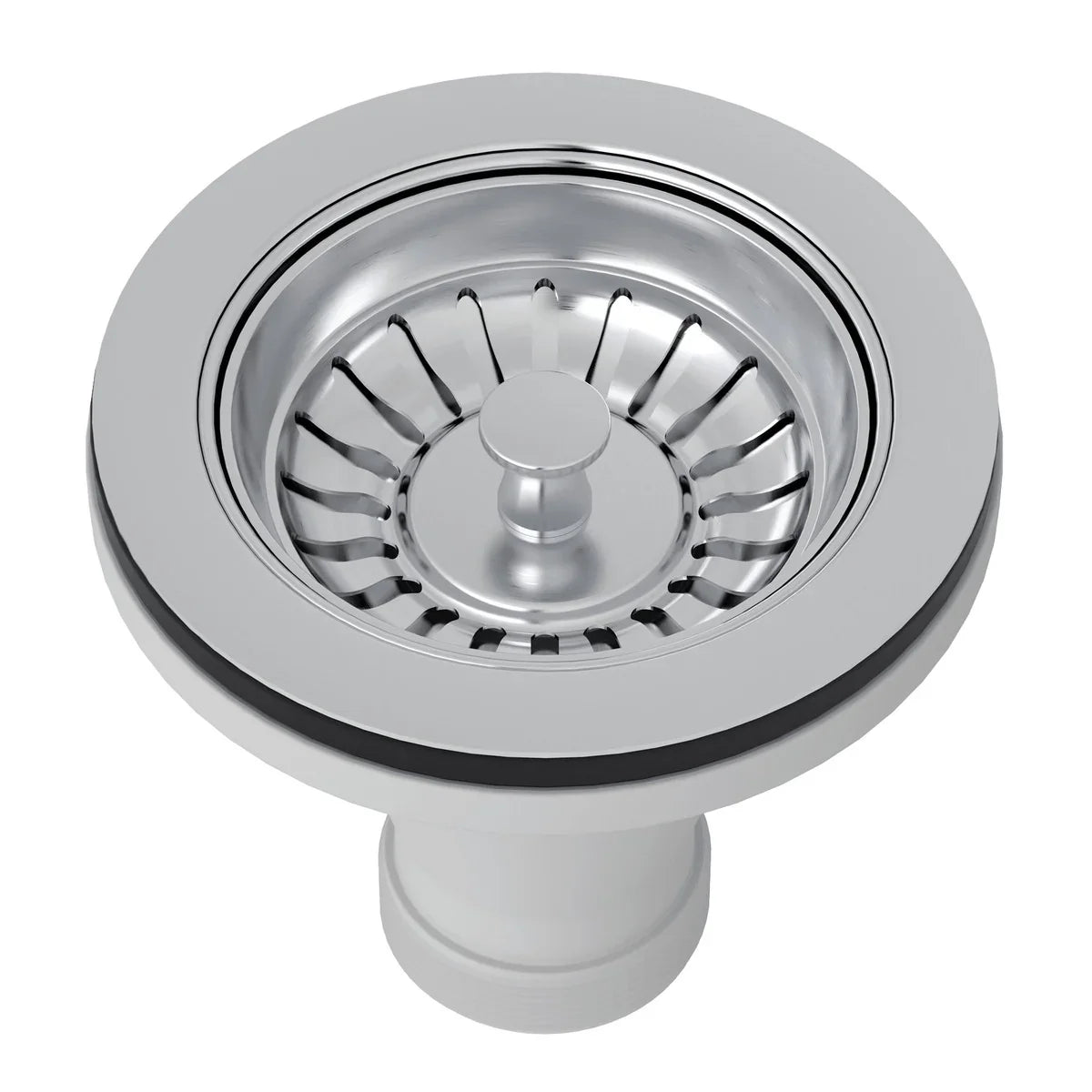 Rohl Manual Basket Strainer Without Remote Pop-Up - 733APC