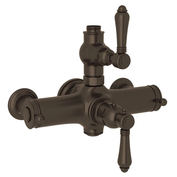 Rohl Acqui Exposed Therm Valve With Volume And Temperature Control, Lever Handles - A4917LM
