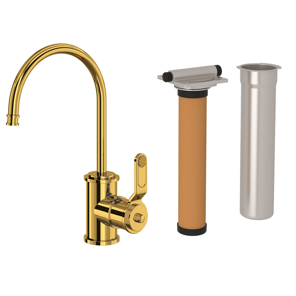 Perrin & Rowe Armstrong Kitchen Filter Faucet Complete Kit 0.5 GPM