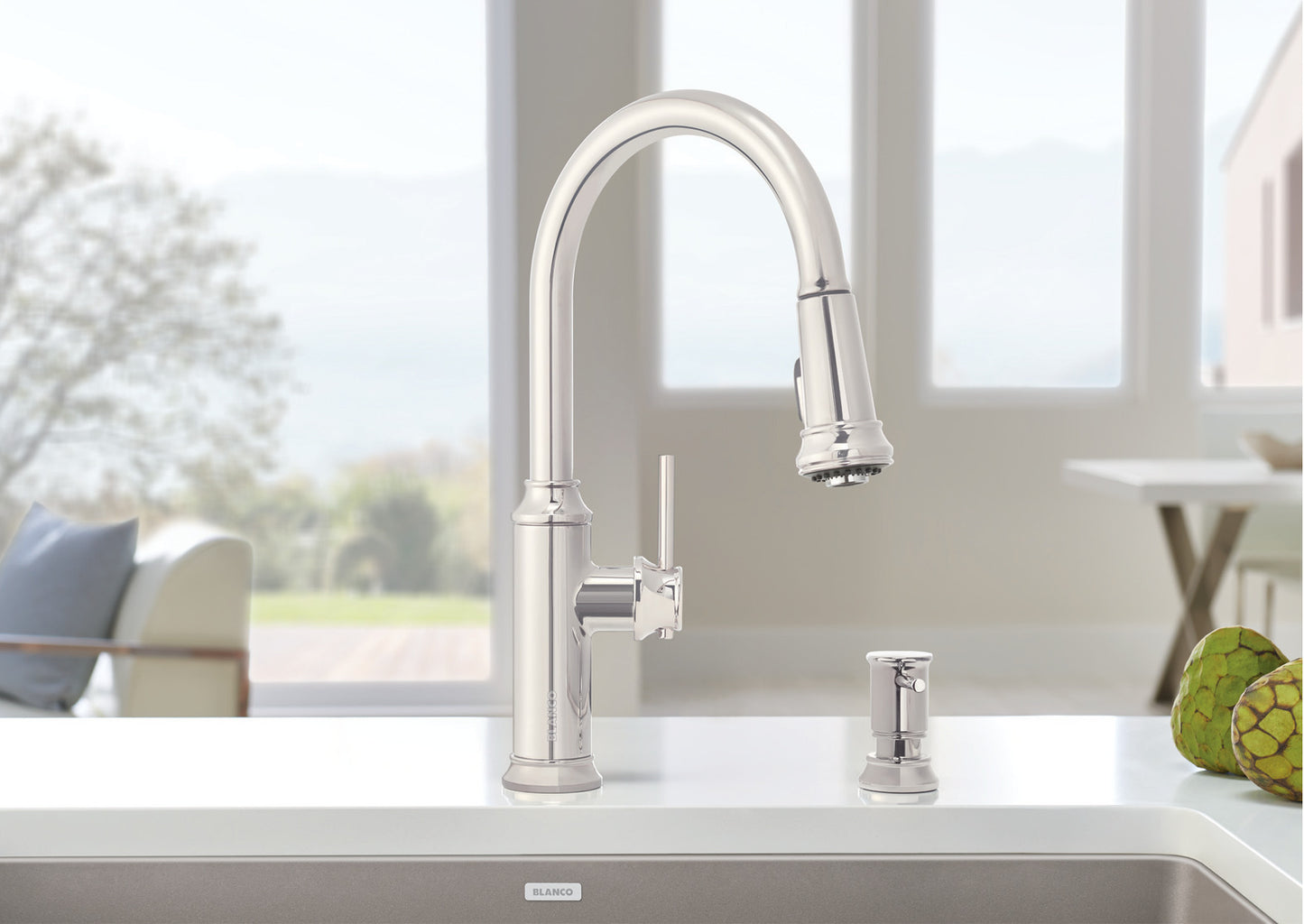 Blanco Empressa High Arc Kitchen Faucet 1.5 GPM