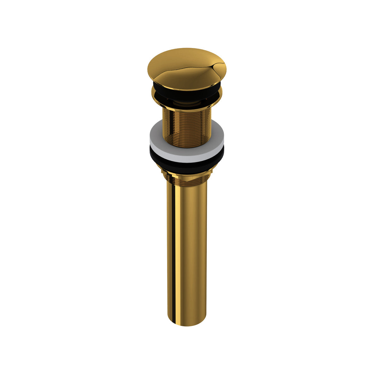 Rohl Lavatory Push Drain Without Overflow With 6 Inch Tailpiece - 5445