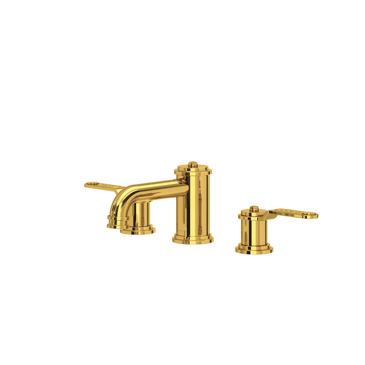 Perrin & Rowe Armstrong Widespread Bathroom Faucet With Low Spout - Lever Handle