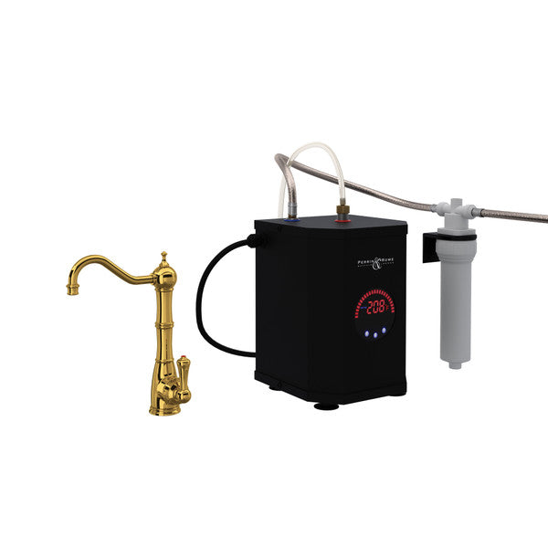 Distributeur d'eau chaude, réservoir et kit filtre Edwardian Perrin & Rowe - U.KIT1323LS