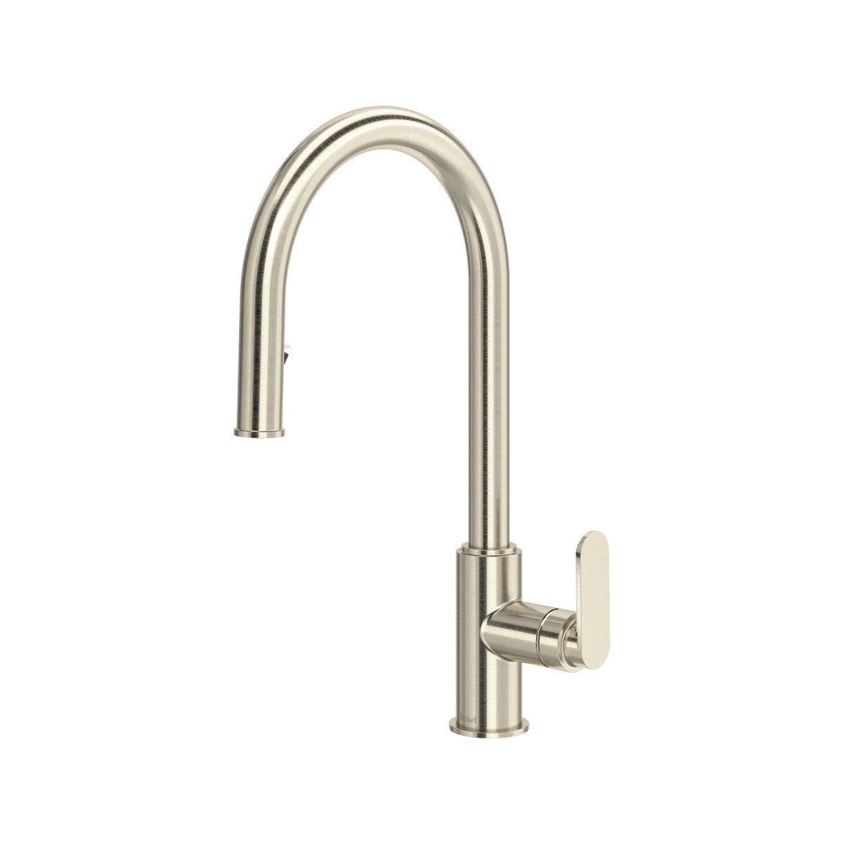Riobel Arca Pull-Down Kitchen Faucet With C-Spout Dual Spray 1.8 GPM
