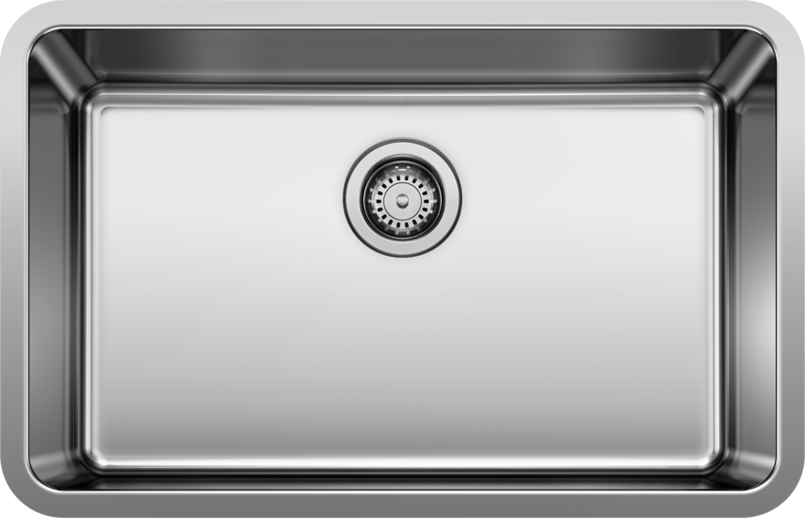 Blanco Formera U 28 Large Single Bowl, Undermount Stainless Steel Kitchen Sink