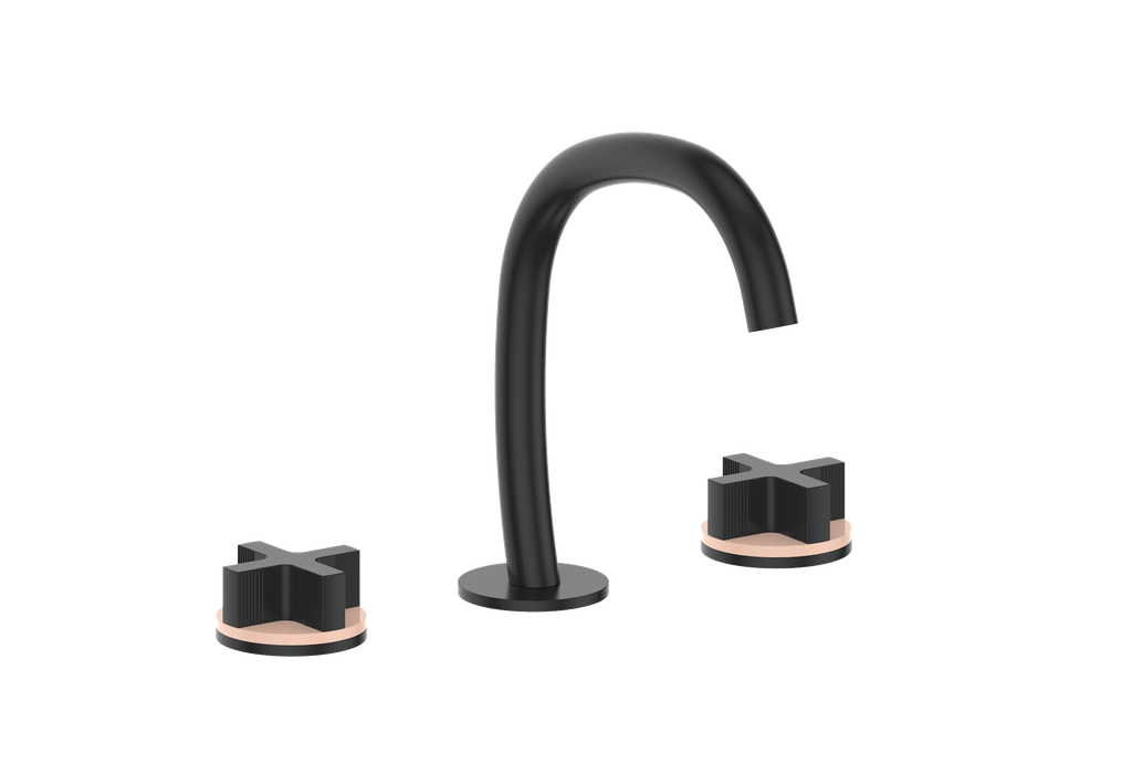 Vogt Mond 8" C.C. Lavatory Faucet With Pop-Up Drain - Cross Handle - BF.M3.1331