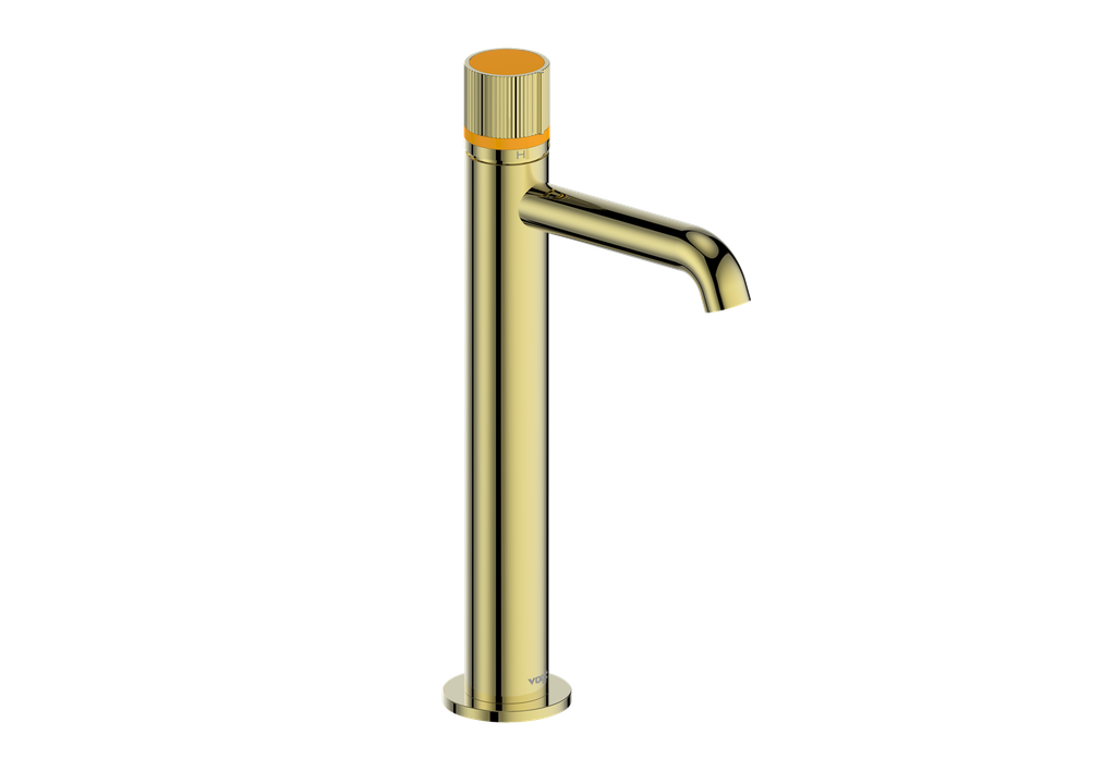 Vogt Mond Vessel Sink Faucet - Brushed Gold