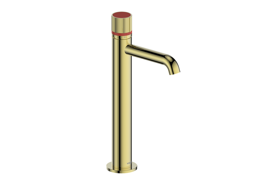 Vogt Mond Vessel Sink Faucet - Brushed Gold