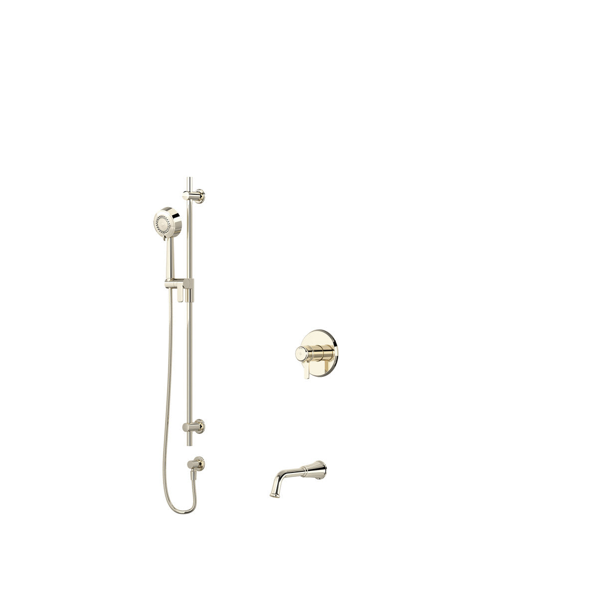 Riobel Momenti Shower Kit 1244 Trim Only Plastic Plate - TKIT1244MMRDJ