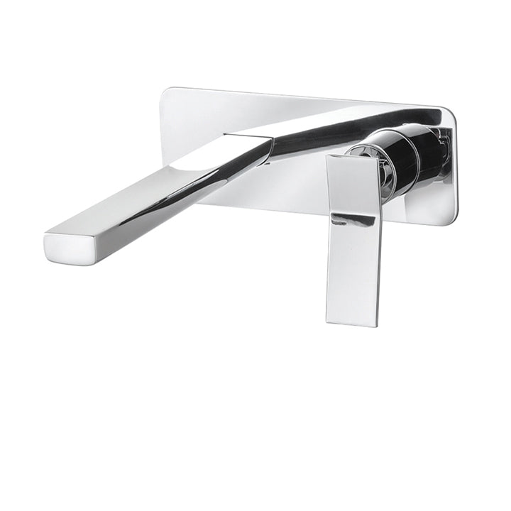 Aquabrass Chicane Wallmount Lavatory Faucet Trim Only 19N29