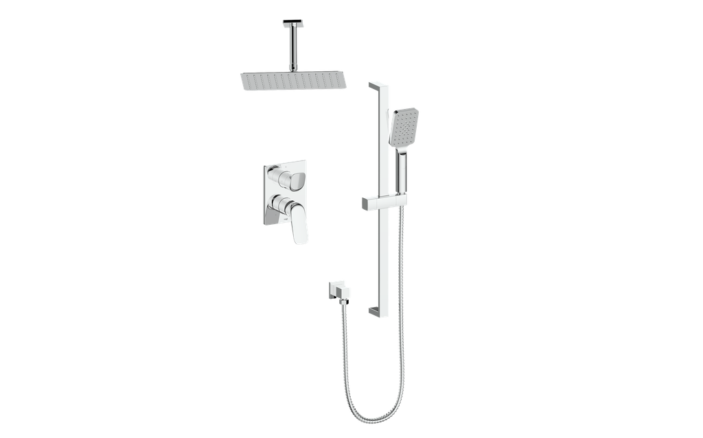 Vogt Antau 2-Way Pressure Balanced Shower System Trim Only - TM.AU.210.210.CC