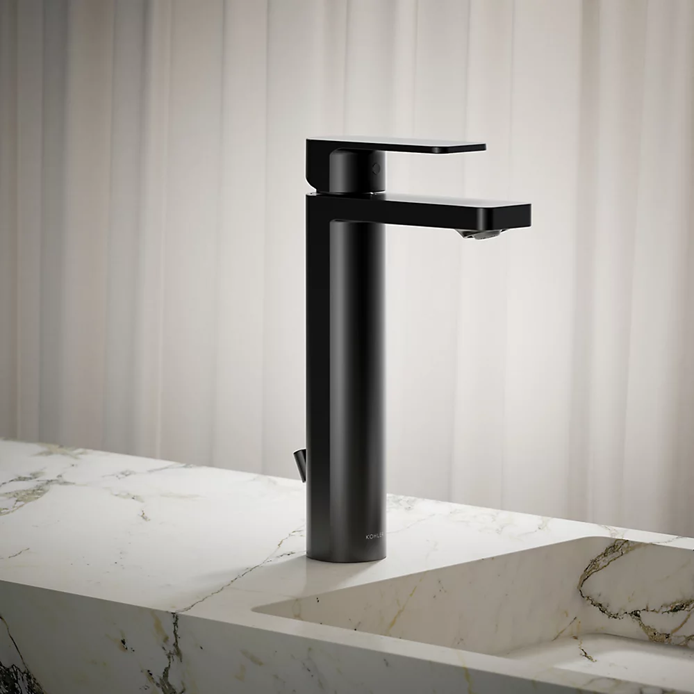 Kohler Parallel Tall Single-Handle Bathroom Sink Faucet, 1.2 GPM