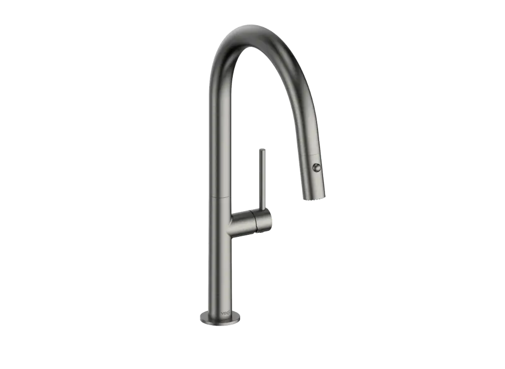 Vogt Dornbirn Pull Down 16" Kitchen Faucet With C-Spout - KF.16D1.0204