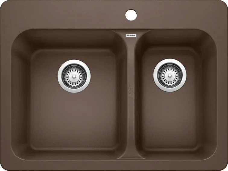 Blanco Vision 1½ Bowl Silgranit Dual Mount Kitchen Sink