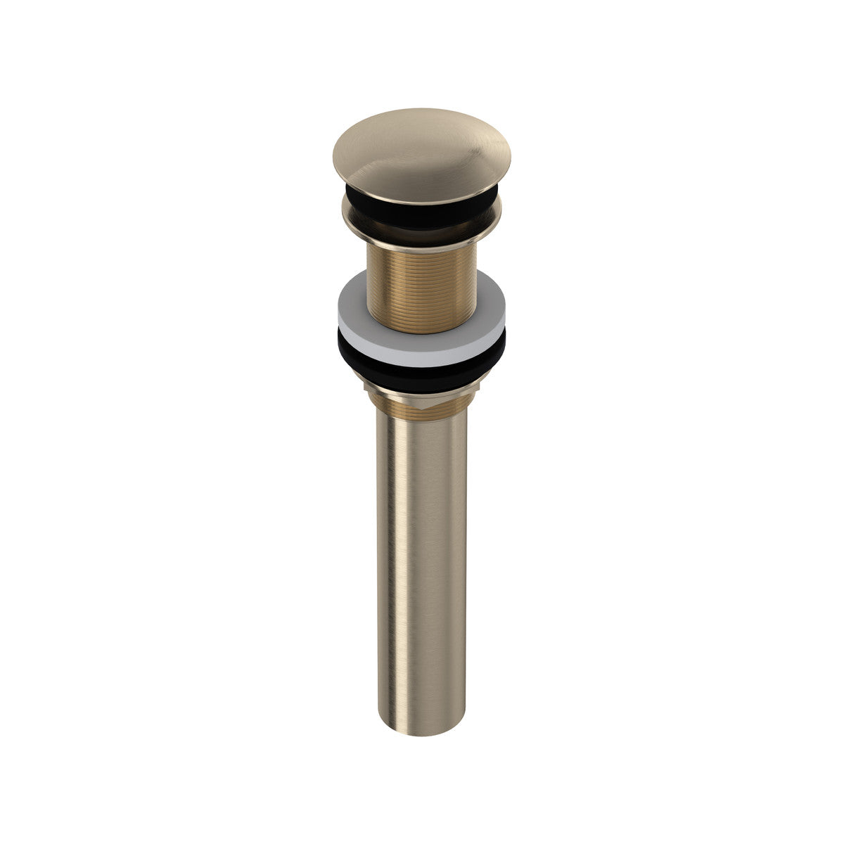 Rohl Lavatory Push Drain Without Overflow With 6 Inch Tailpiece - 5445