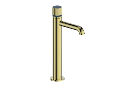 Vogt Mond Vessel Sink Faucet - Brushed Gold
