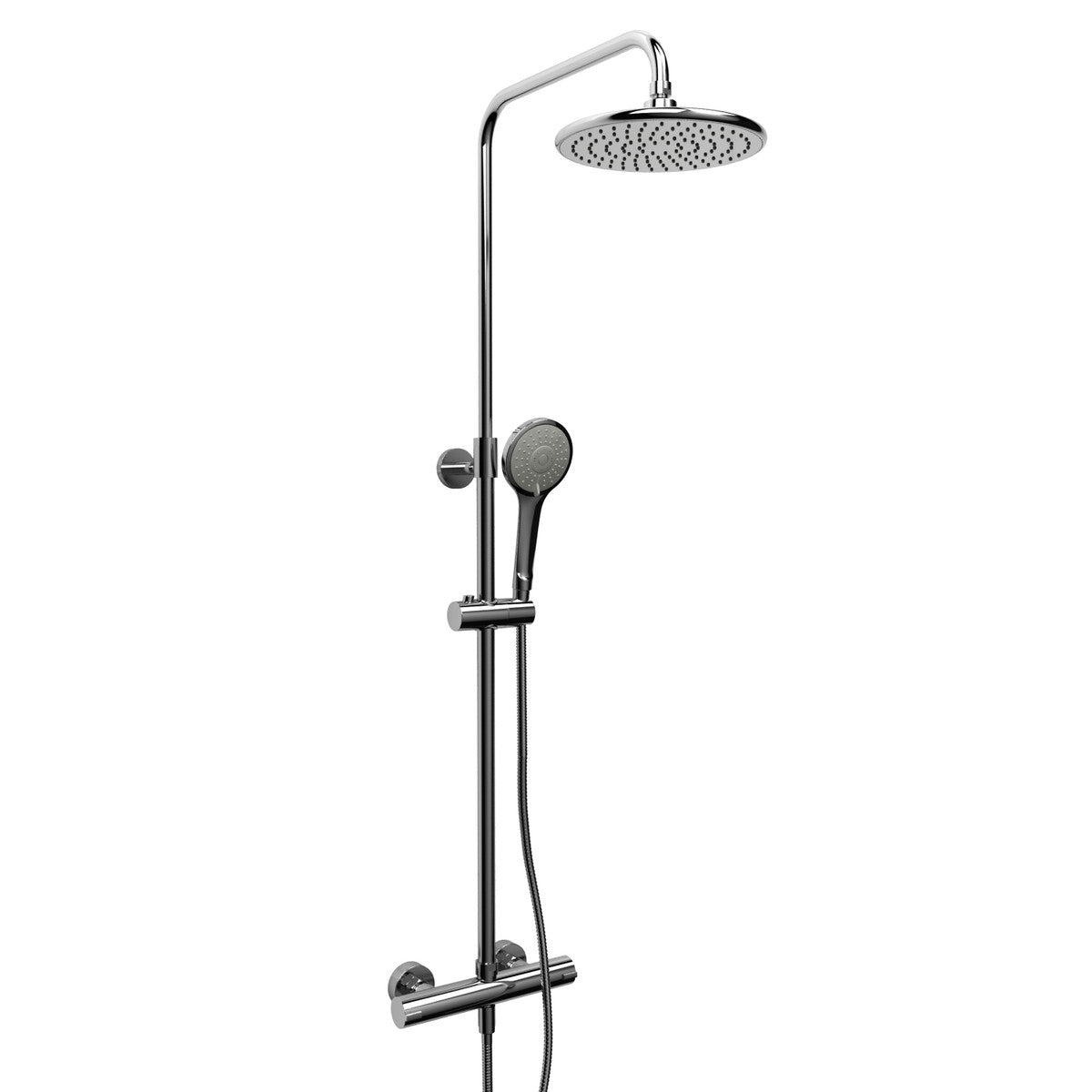 Riobel Duo Rail With 1/2" Thermostatic External Bar, CSTM57C