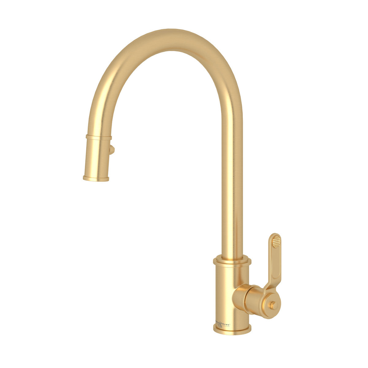 Perrin & Rowe Armstrong Pull-Down Kitchen Faucet With C-Spout Dual Spray 1.8 GPM