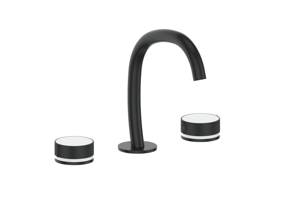 Vogt Mond 8" C.C. Lavatory Faucet With Pop-Up Drain - Moon Handle - BF.M1.1331