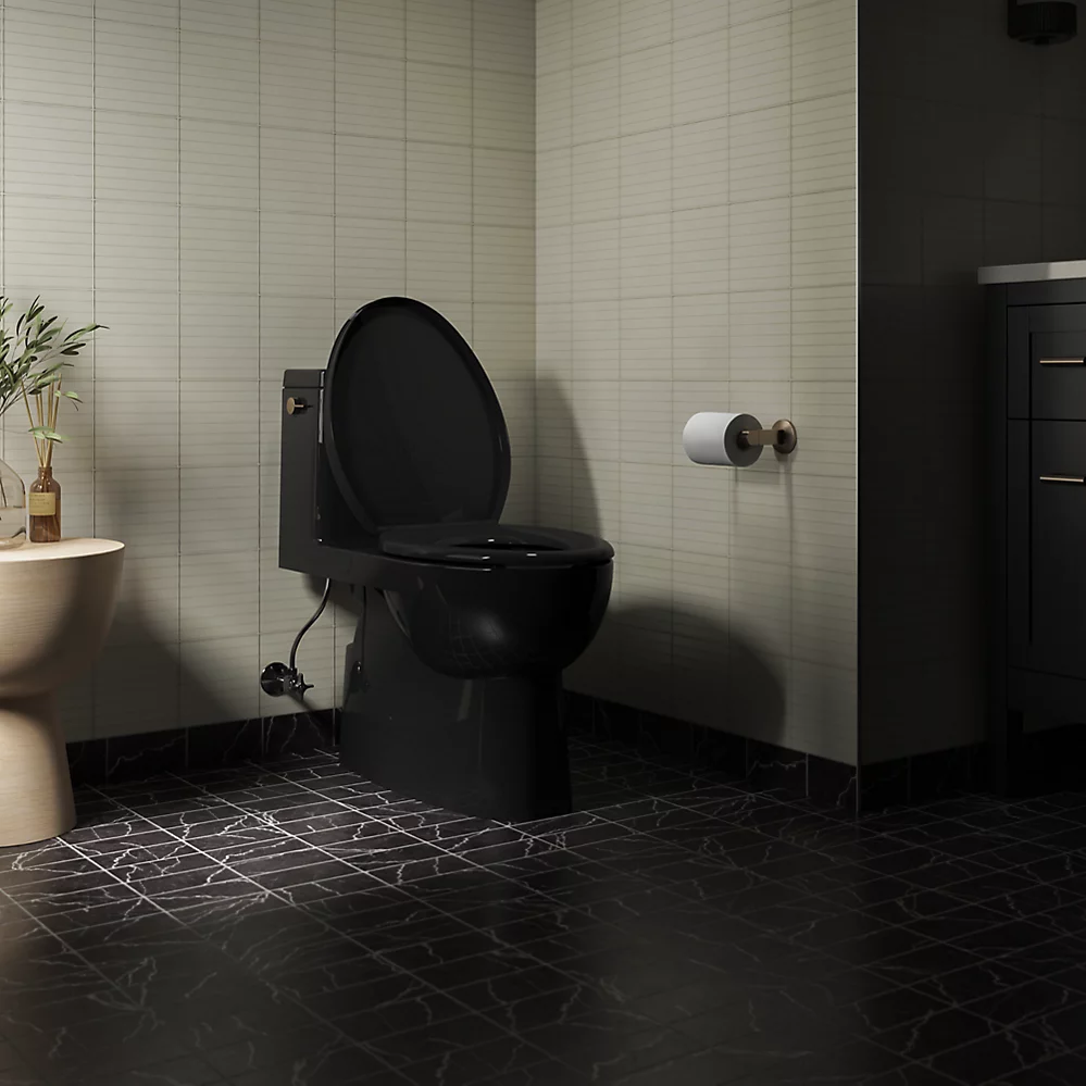Kohler Impro ReadyLatch Quiet-Close Elongated Toilet Seat - K-26801-0