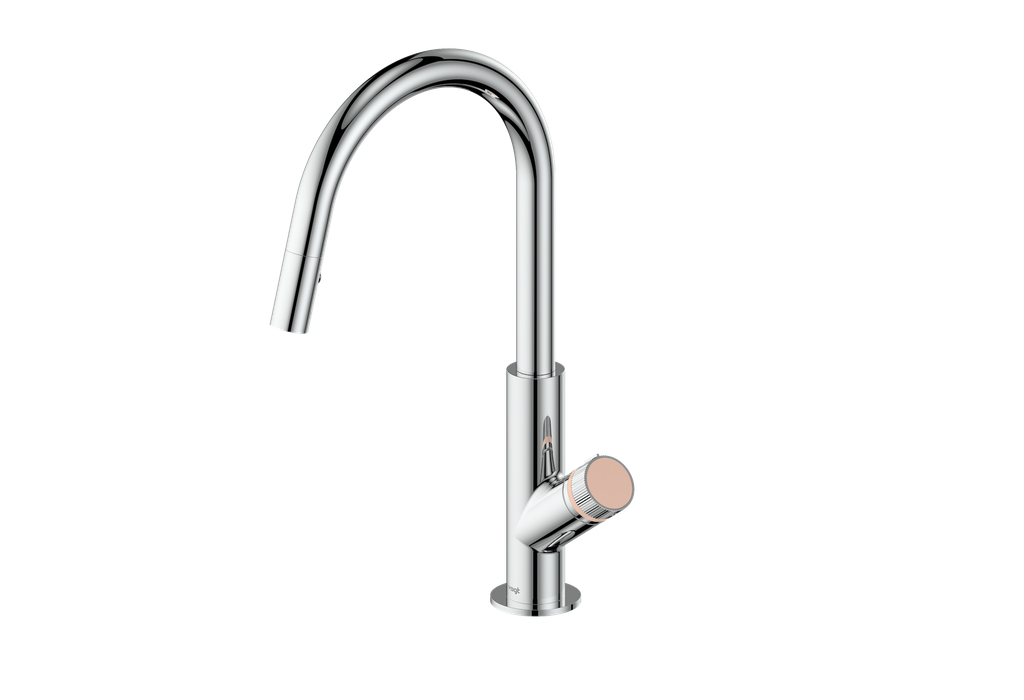 Vogt Mond 16" Kitchen Faucet in Chrome, KF.16M1.1504.CC